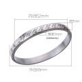 High-End Stainless Steel Jewelry Pattern Bracelet/Bangle